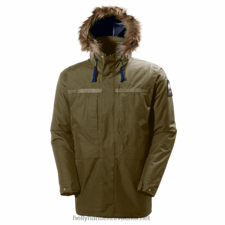 J0HV341 muška obalna 2 vodootporna parka muškarci Helly-Hansen mornarica