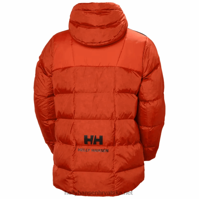 J0HV377 muška arctic patrol down parka muškarci Helly-Hansen patrolni oran