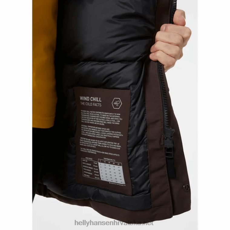 J0HV384 muška varanger spuštena parka muškarci Helly-Hansen trostruki espr