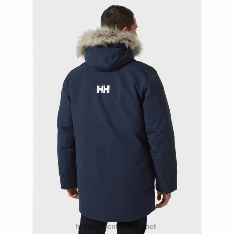 J0HV386 muška varanger spuštena parka muškarci Helly-Hansen mornarica
