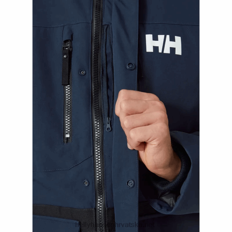J0HV386 muška varanger spuštena parka muškarci Helly-Hansen mornarica