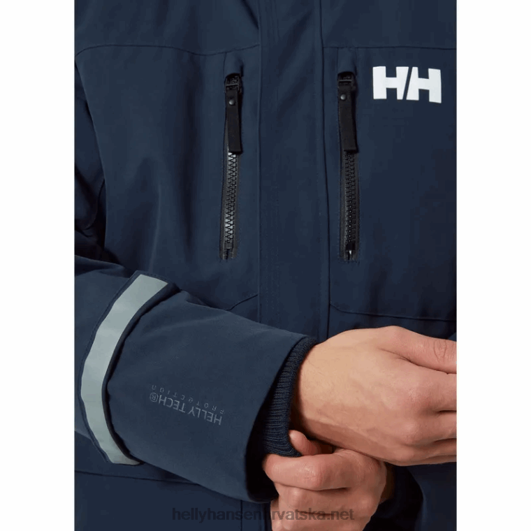 J0HV386 muška varanger spuštena parka muškarci Helly-Hansen mornarica