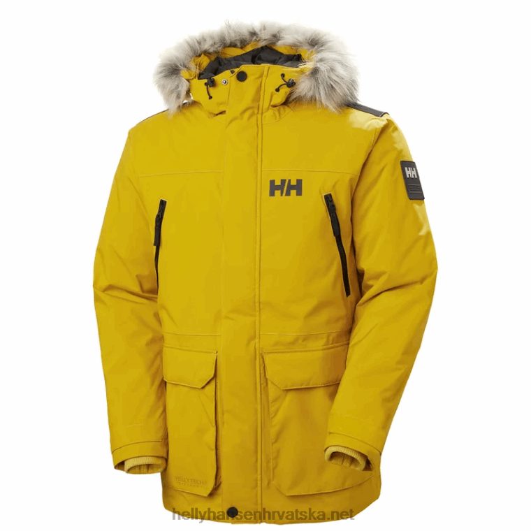 J0HV388 muška reine zimska parka muškarci Helly-Hansen slama