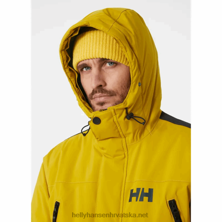 J0HV388 muška reine zimska parka muškarci Helly-Hansen slama