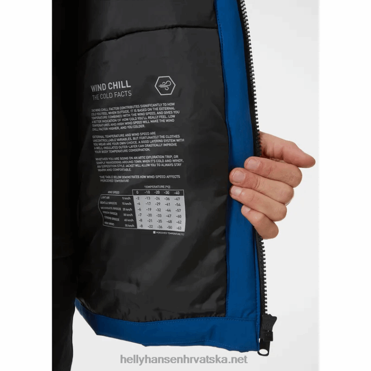 J0HV390 muška reine zimska parka muškarci Helly-Hansen duboki fjord