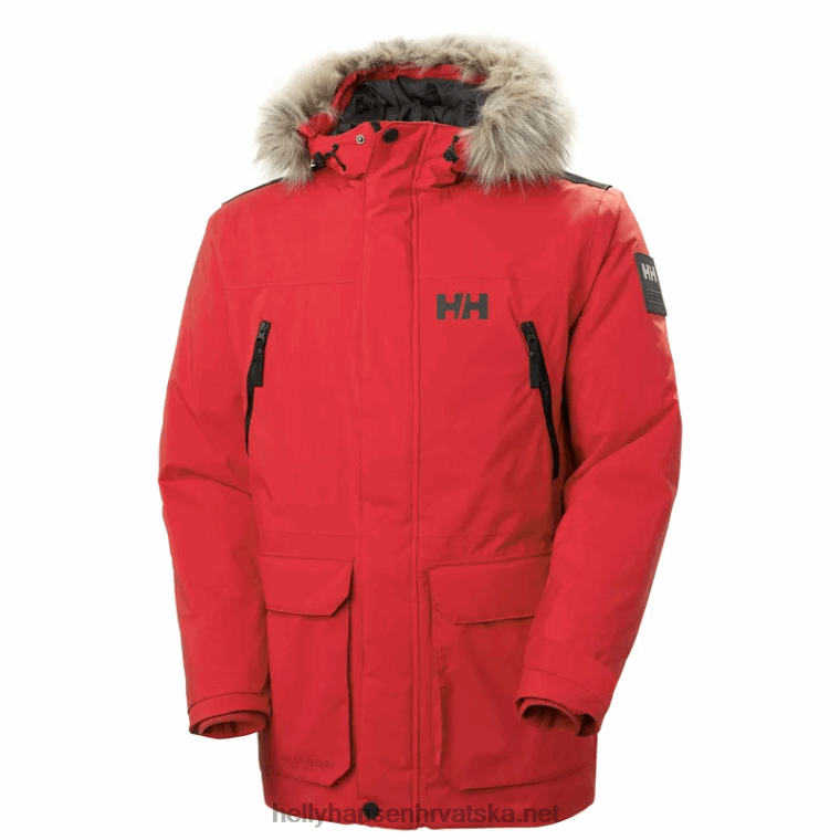 J0HV391 muška reine zimska parka muškarci Helly-Hansen Crvena