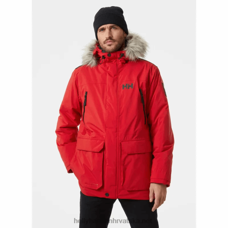 J0HV391 muška reine zimska parka muškarci Helly-Hansen Crvena