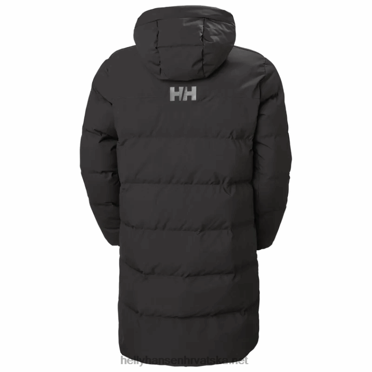 J0HV397 muška alaska parka muškarci Helly-Hansen crno