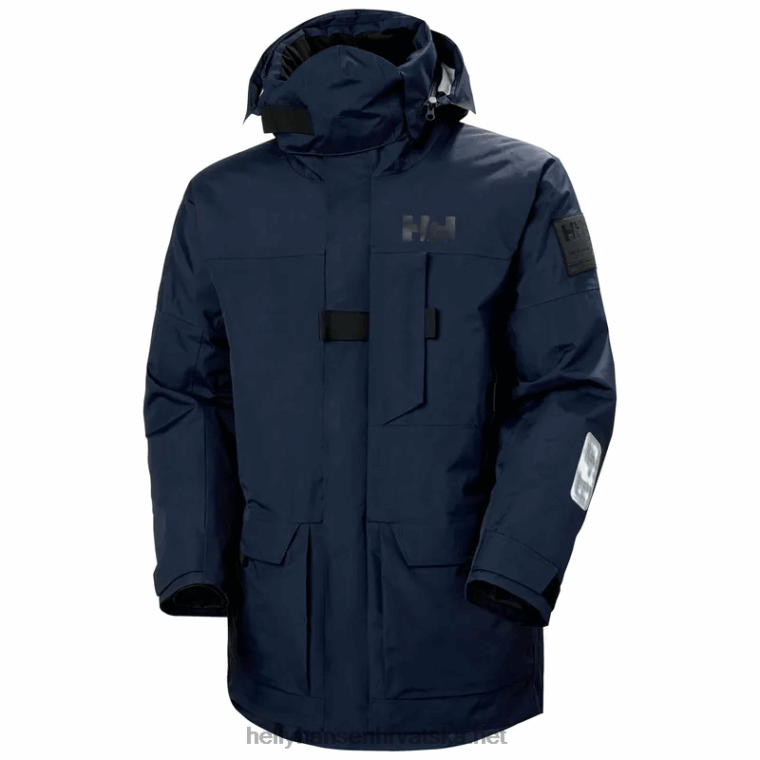 J0HV54 muška parka Arctic Ocean h2flow muškarci Helly-Hansen mornarica