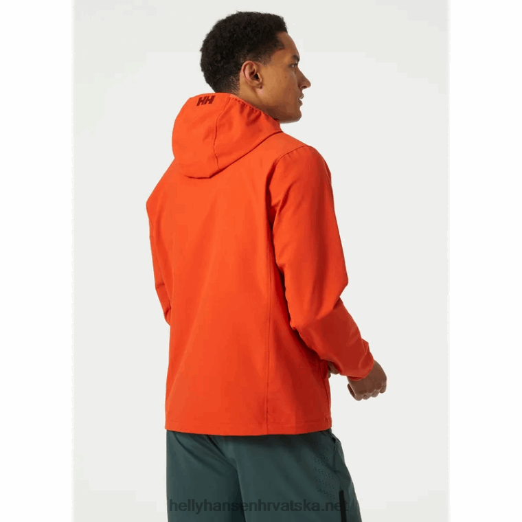 J0HV222 muška kaskadna štitasta jakna muškarci Helly-Hansen patrolni oran