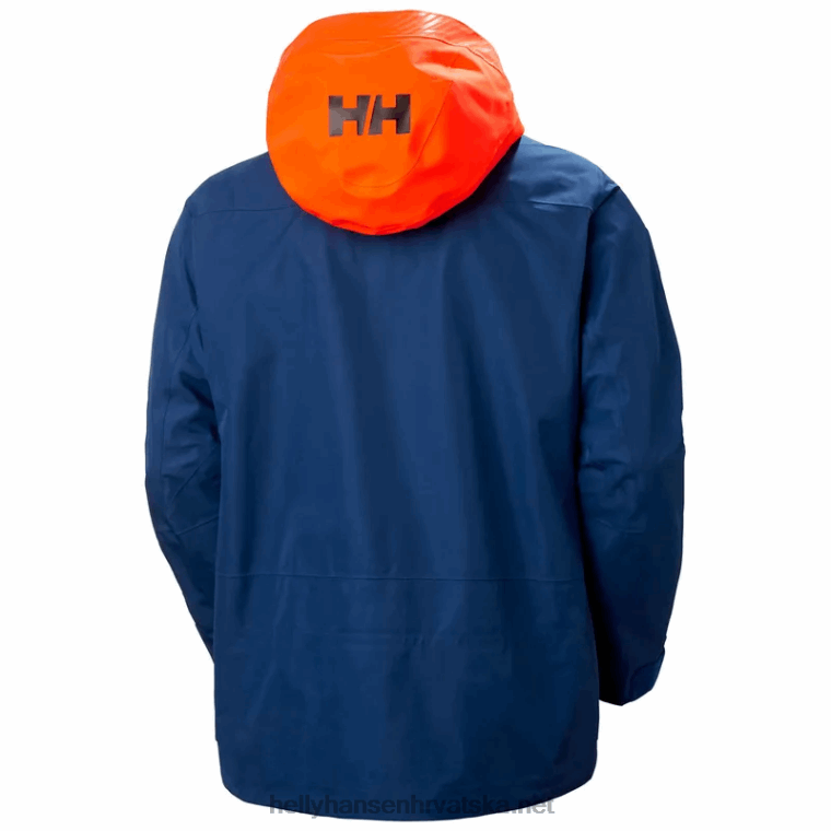 J0HV144 muška skijaška jakna elevation infinity 2.0 muškarci Helly-Hansen duboki fjord