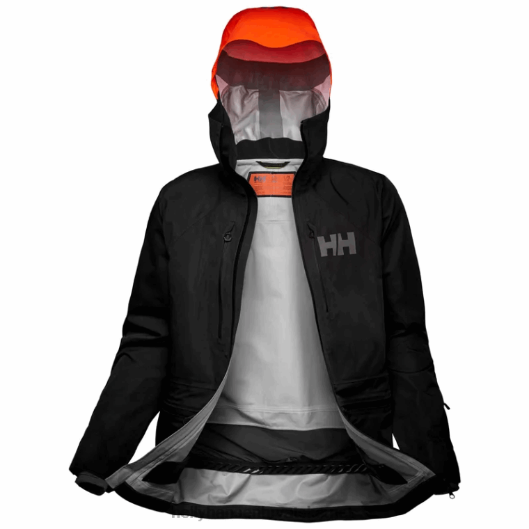 J0HV145 muška skijaška jakna elevation infinity 2.0 muškarci Helly-Hansen crno