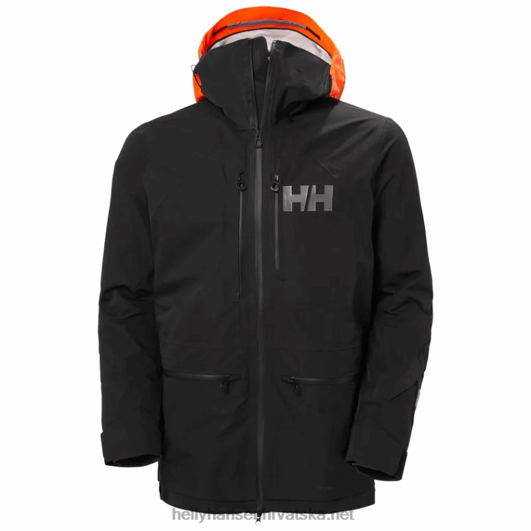 J0HV145 muška skijaška jakna elevation infinity 2.0 muškarci Helly-Hansen crno