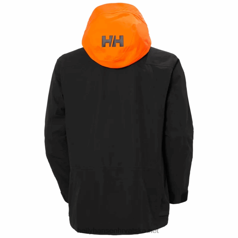 J0HV145 muška skijaška jakna elevation infinity 2.0 muškarci Helly-Hansen crno