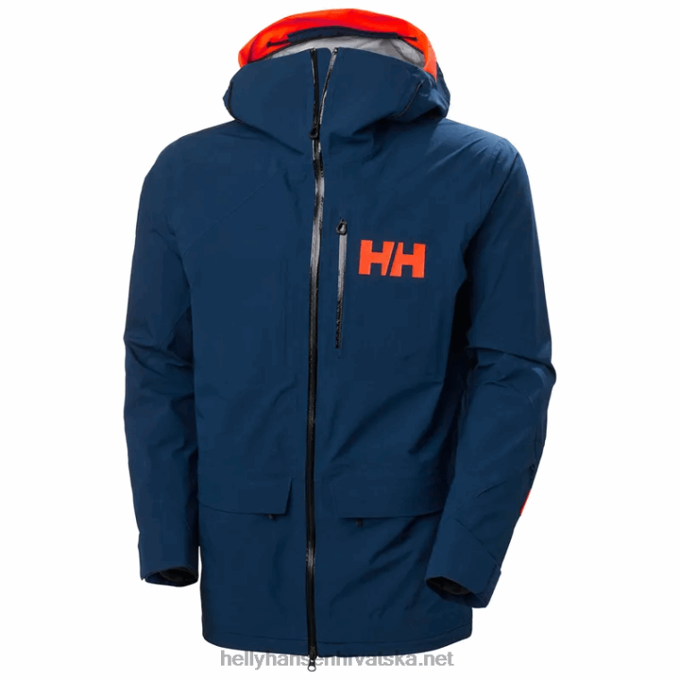 J0HV199 muška skijaška jakna ridge infinity shell muškarci Helly-Hansen ocean