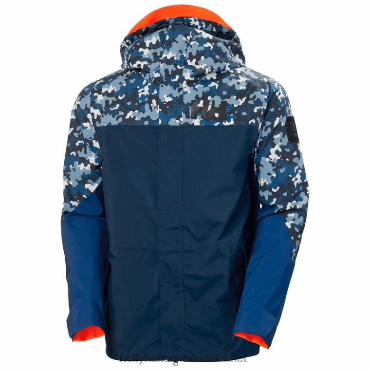 J0HV205 muška ullr d školjkasta skijaška jakna muškarci Helly-Hansen ocean camo