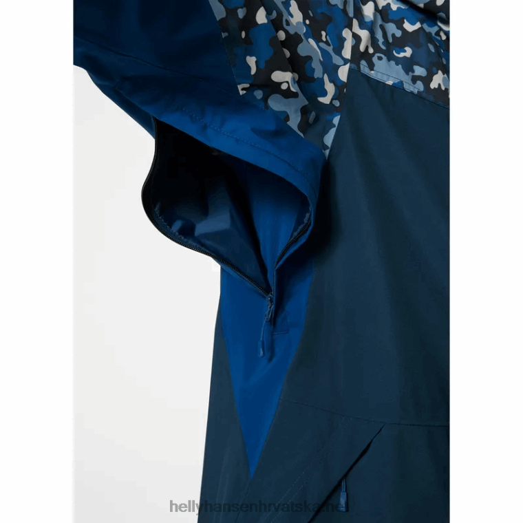 J0HV205 muška ullr d školjkasta skijaška jakna muškarci Helly-Hansen ocean camo