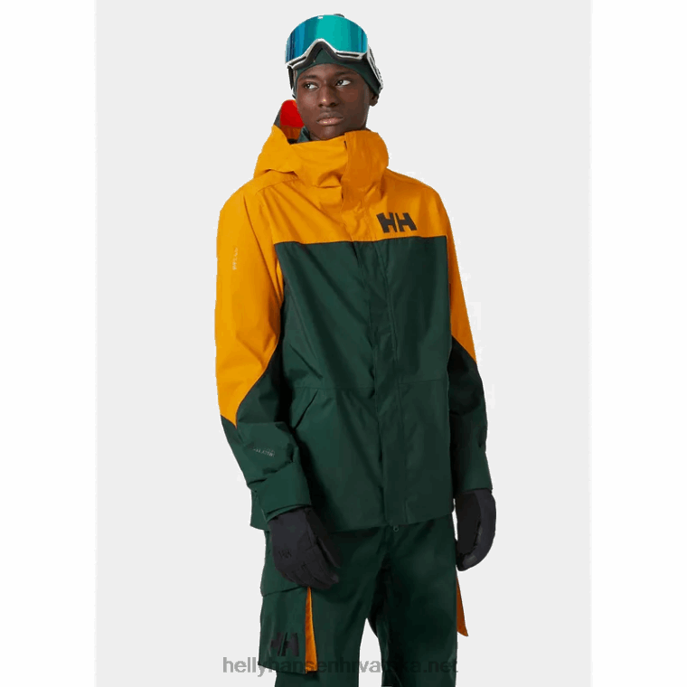 J0HV206 muška ullr d školjkasta skijaška jakna muškarci Helly-Hansen najtamniji spr