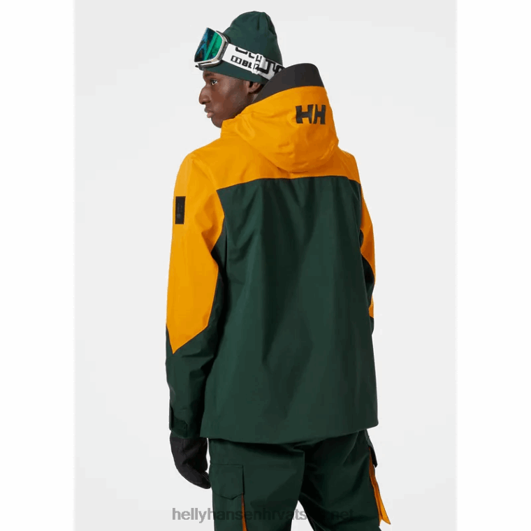J0HV206 muška ullr d školjkasta skijaška jakna muškarci Helly-Hansen najtamniji spr