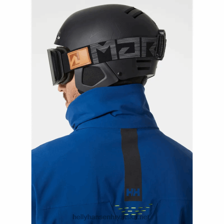 J0HV405 muška alpha â€¯lifaloft izolirana skijaška jakna muškarci Helly-Hansen duboki fjord
