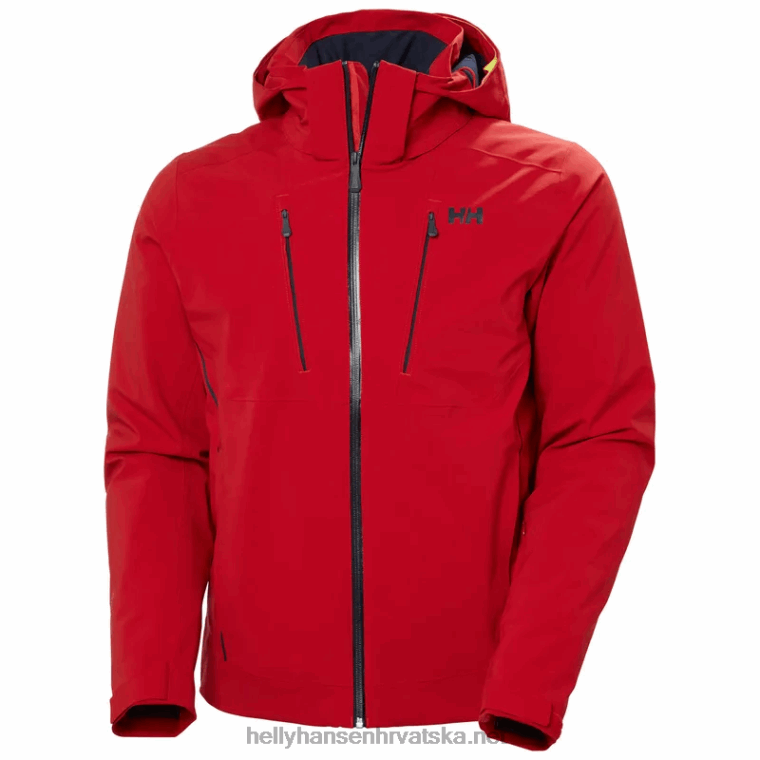 J0HV411 muška alpha 3.0 skijaška jakna muškarci Helly-Hansen Crvena