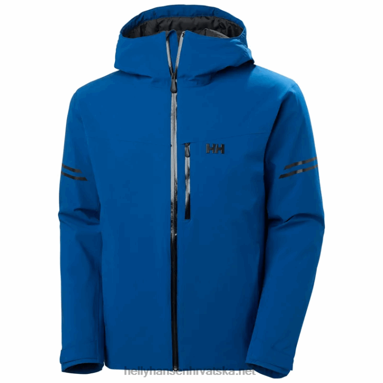 J0HV418 muška skijaška jakna s izolacijom Swift Team muškarci Helly-Hansen crno