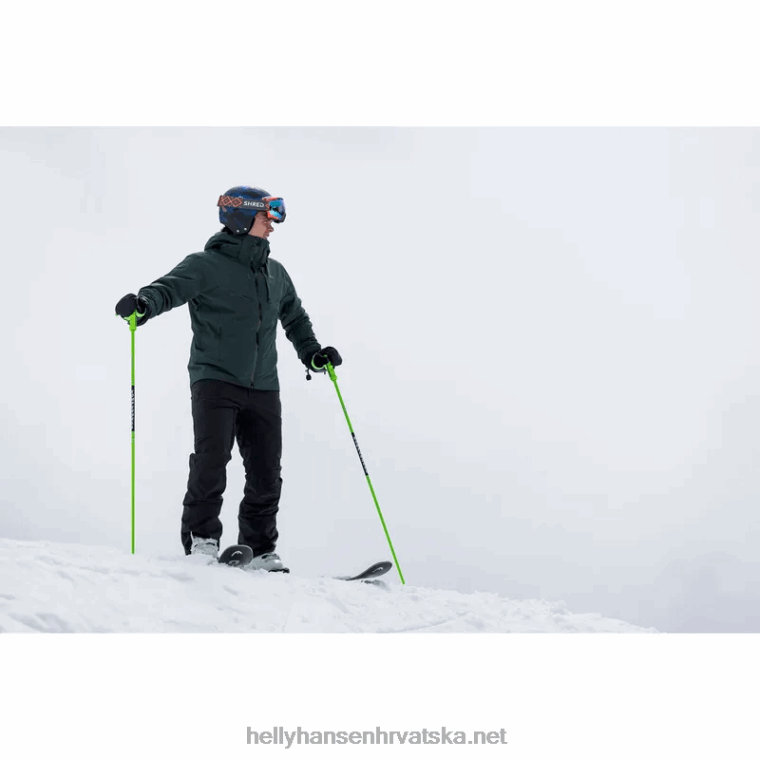 J0HV421 muška alpha infinity izolirana skijaška jakna muškarci Helly-Hansen mornarica