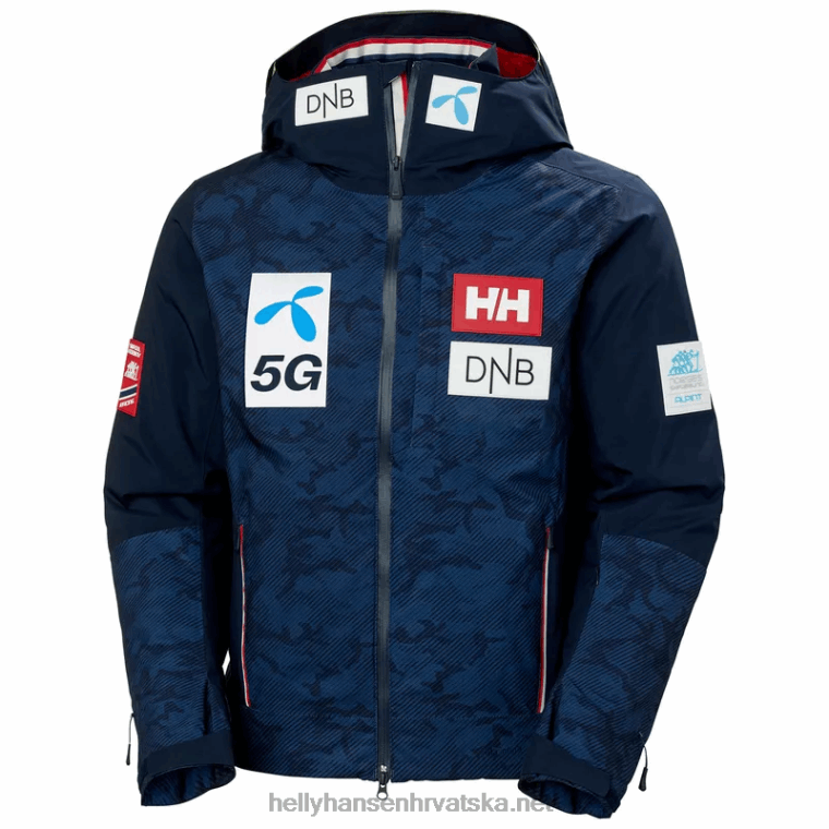 J0HV425 muška skijaška jakna s izolacijom swift infinity muškarci Helly-Hansen mornarica