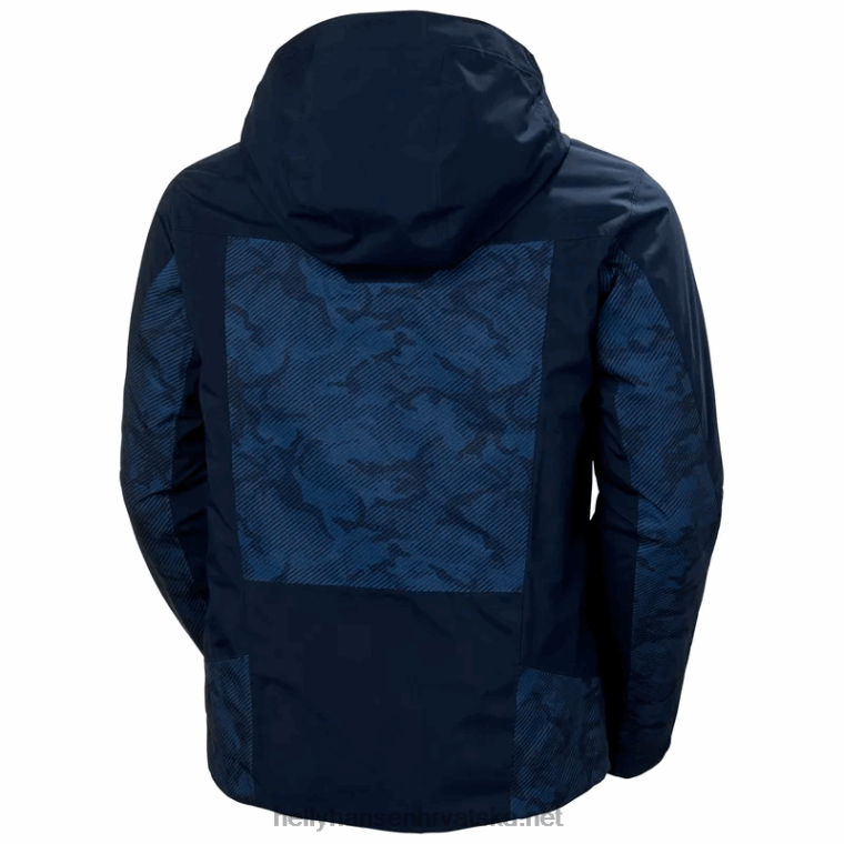 J0HV429 muška skijaška jakna s izolacijom swift infinity muškarci Helly-Hansen crno