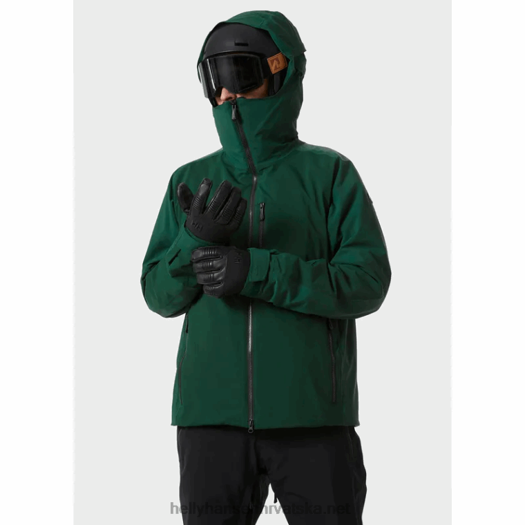 J0HV430 muška kitzbuhel infinity rastezljiva skijaška jakna s izolacijom muškarci Helly-Hansen mornarica