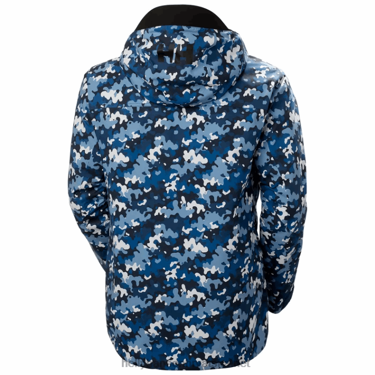 J0HV436 muška ullr d izolirana skijaška anorak jakna muškarci Helly-Hansen mornarica