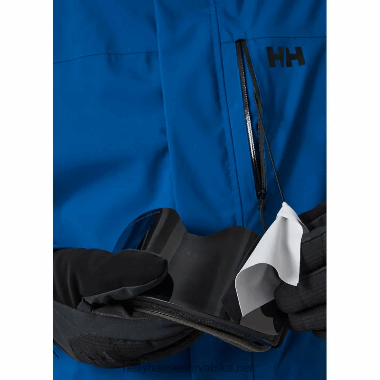 J0HV446 muška panoramska skijaška jakna muškarci Helly-Hansen mornarica