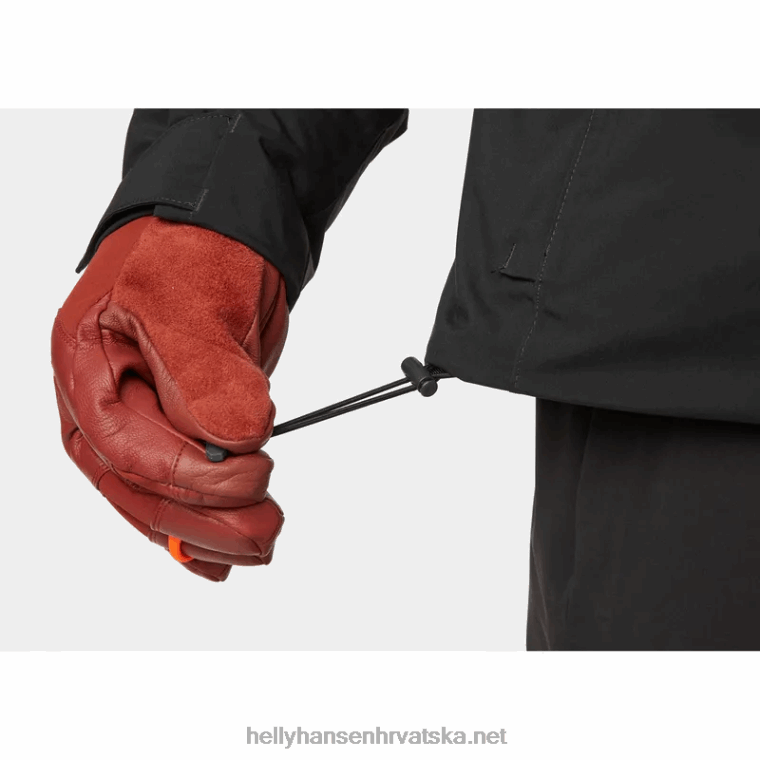 J0HV448 muška panoramska skijaška jakna muškarci Helly-Hansen Crvena