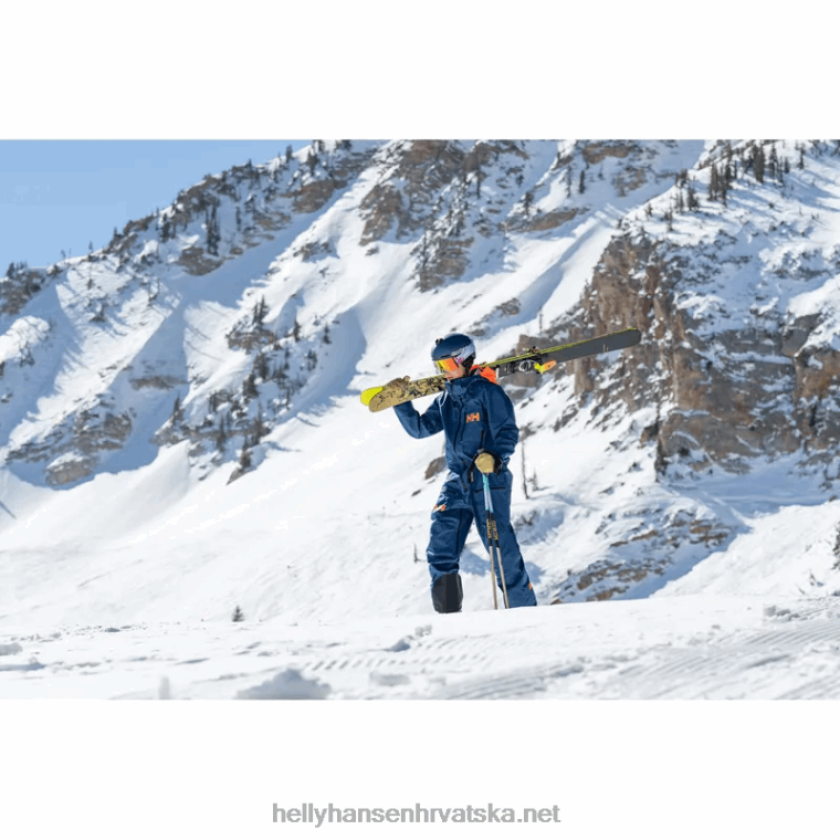J0HV449 muško ullr chugach infinity puder skijaško odijelo muškarci Helly-Hansen crno