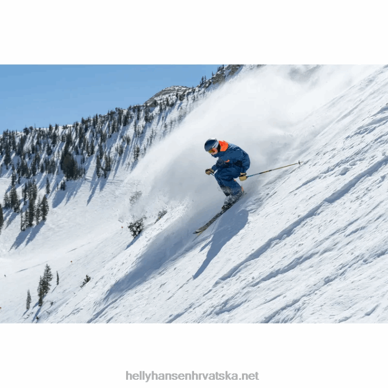 J0HV449 muško ullr chugach infinity puder skijaško odijelo muškarci Helly-Hansen crno
