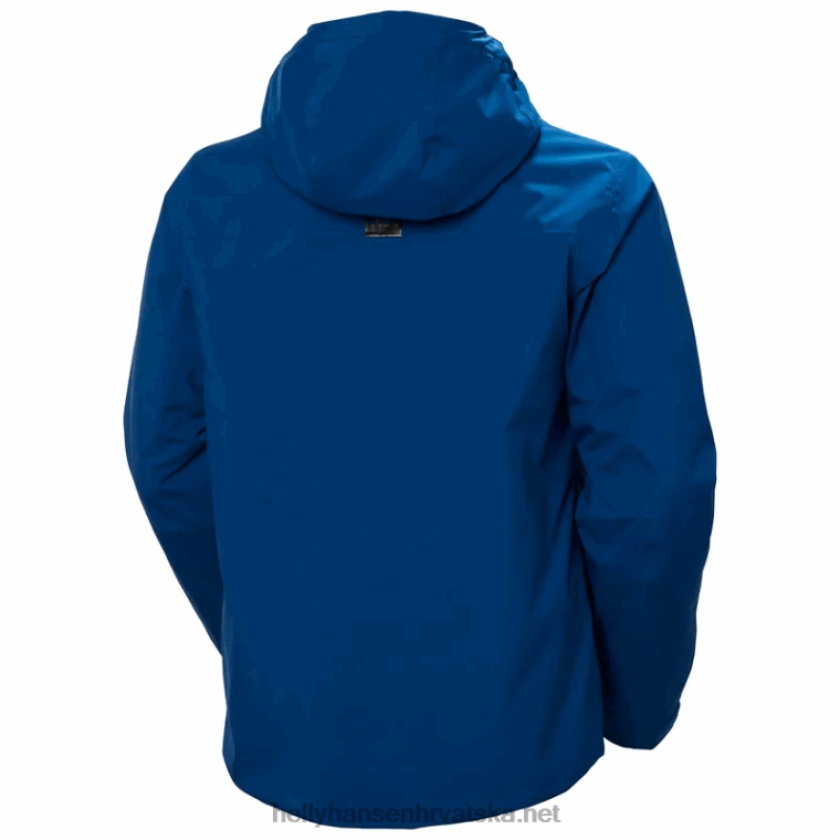 J0HV450 muška alpska skijaška jakna s izolacijom muškarci Helly-Hansen duboki fjord