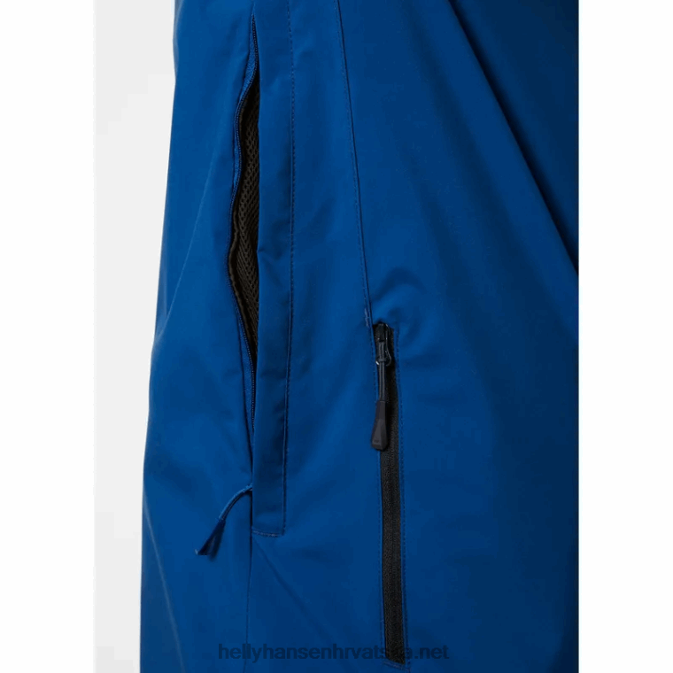 J0HV450 muška alpska skijaška jakna s izolacijom muškarci Helly-Hansen duboki fjord