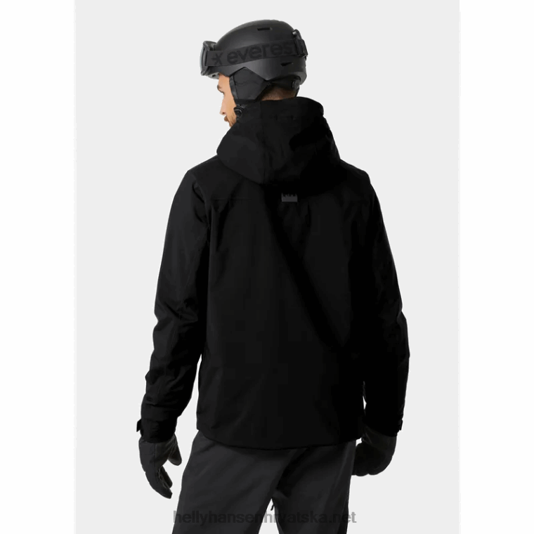 J0HV451 muška alpska skijaška jakna s izolacijom muškarci Helly-Hansen duboki fjord