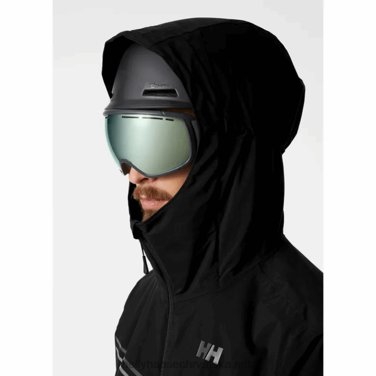 J0HV451 muška alpska skijaška jakna s izolacijom muškarci Helly-Hansen duboki fjord