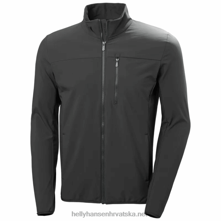 J0HV103 muška crew softshell jakna 2.0 muškarci Helly-Hansen ebanovina