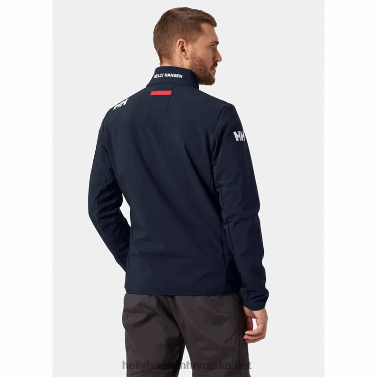 J0HV104 muška crew softshell jakna 2.0 muškarci Helly-Hansen mornarica