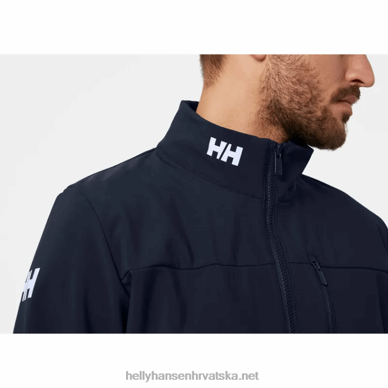 J0HV104 muška crew softshell jakna 2.0 muškarci Helly-Hansen mornarica