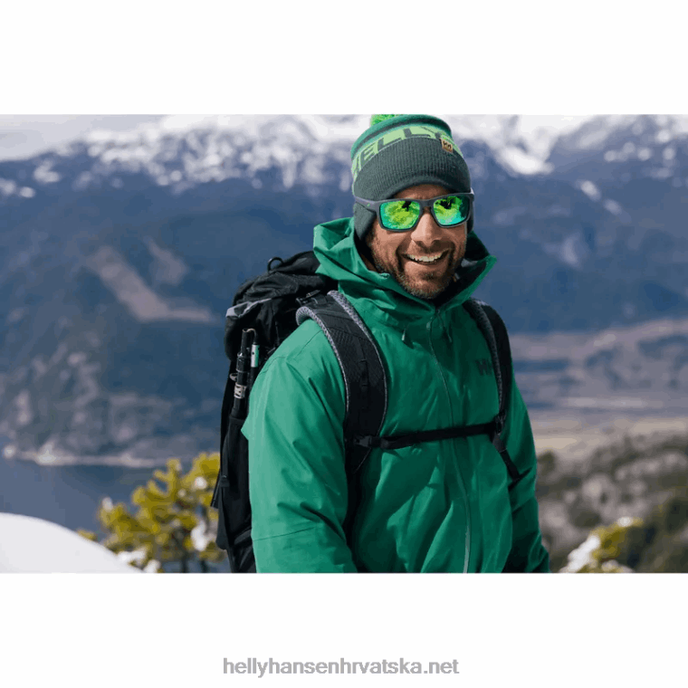 J0HV135 muška verglas infinity školjkasta jakna muškarci Helly-Hansen malahit