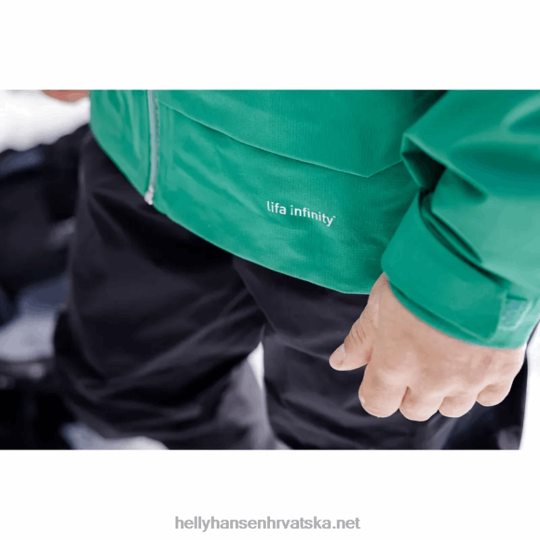 J0HV135 muška verglas infinity školjkasta jakna muškarci Helly-Hansen malahit