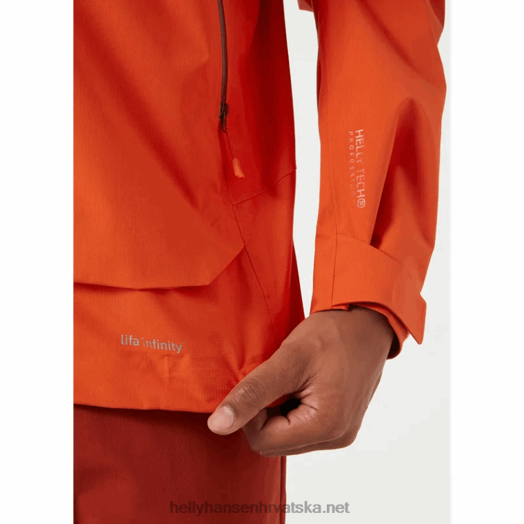 J0HV138 muška verglas infinity školjkasta jakna muškarci Helly-Hansen patrolni oran