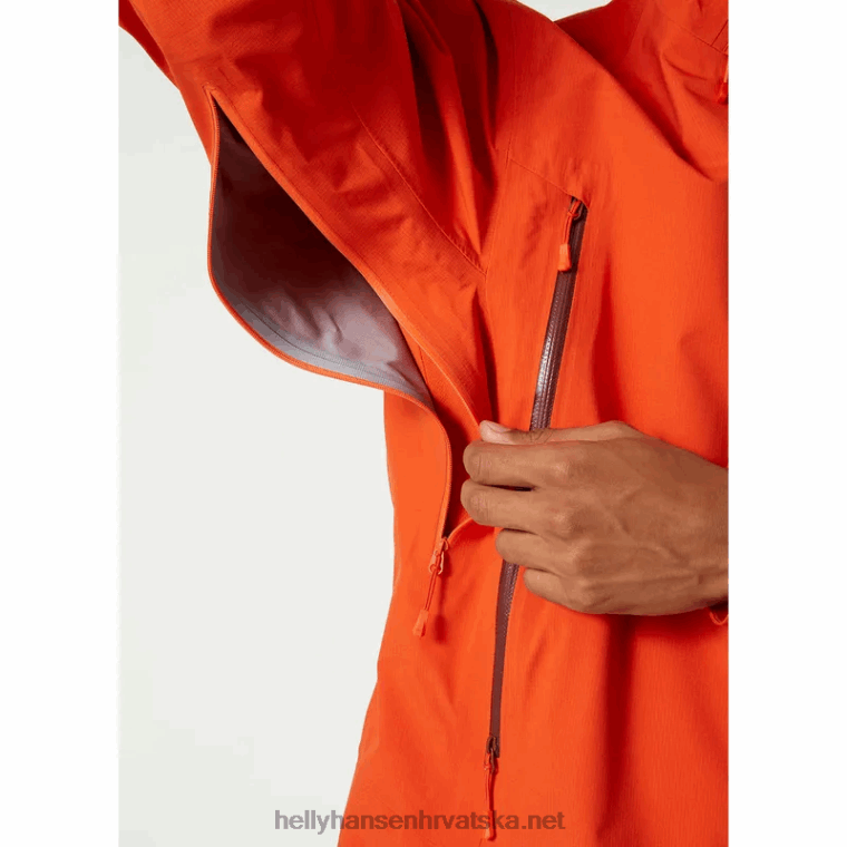 J0HV138 muška verglas infinity školjkasta jakna muškarci Helly-Hansen patrolni oran