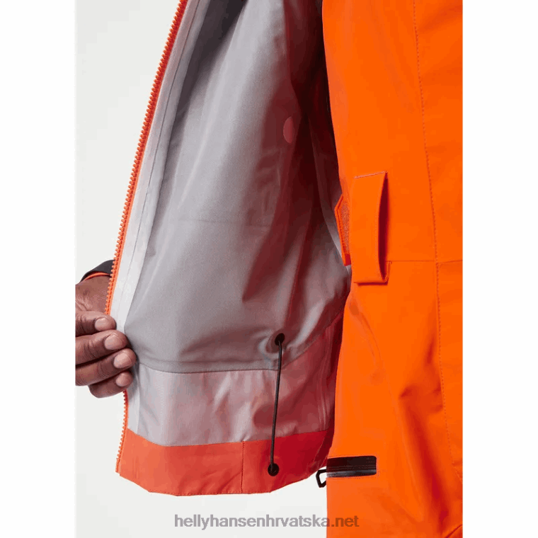 J0HV141 muška jakna od školjke odin 9 worlds infinity muškarci Helly-Hansen svijetli oran