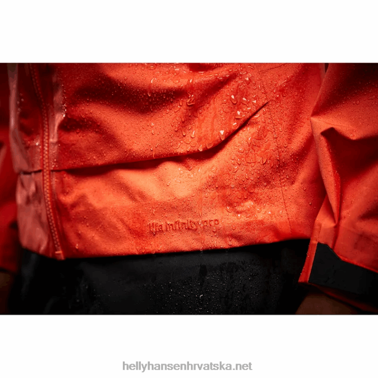 J0HV141 muška jakna od školjke odin 9 worlds infinity muškarci Helly-Hansen svijetli oran