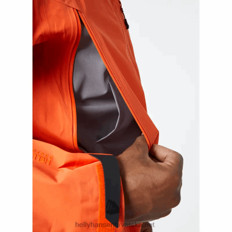 J0HV141 muška jakna od školjke odin 9 worlds infinity muškarci Helly-Hansen svijetli oran
