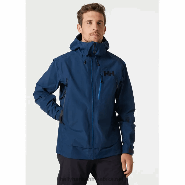 J0HV148 muška odin 9 svjetova 3.0 školjkasta jakna muškarci Helly-Hansen ocean